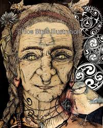 admin I hope personal art allowed* Just completed my witch portrait as part  of work in progress folklore series. I'm going down a Mabingion theme if  anybody has any character suggestions? Thought