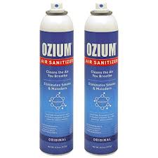 Ozium Air Sanitizer Reduces Airborne Bacteria Eliminates Smoke Malodors Spray Air Freshener Original 8 Oz 2 Pack Pricepulse