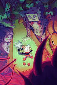 Ribby and Croaks conquer in explicit Cuphead hentai