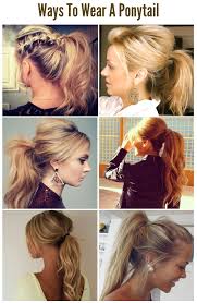 6 Cute Simple Ways To Wear A Ponytail Hair Styles Long Hair Styles Hair