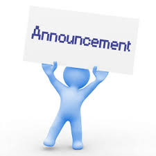Hasil gambar untuk announcement
