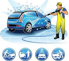 Beat Car Spa In Chennai Car Wash Cartoon Illustration Car