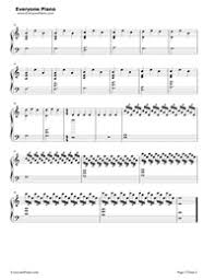 Interstellar Main Theme Free Piano Sheet Music Piano Chords