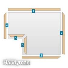 How to cut crown molding: Crown Molding How To Install And Cut Crown Molding Diy