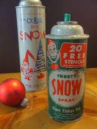 Spray Snow I Remember My Mom Using This On The Real Trees Childhood Memories My Childhood Memories Memories