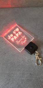 Porte Cles Led 3d Texte Creation Plexi Porte Cle Led Texte