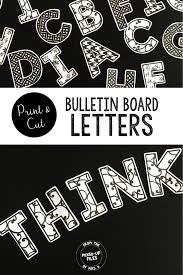 Black And White Bulletin Border Black And White Bulletin Board Letters Bulletin Board Letters Kindergarten Bulletin Boards Boarders For Bulletin Boards