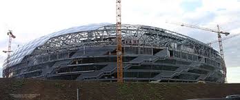 Widely known for its exterior of inflated etfe plastic panels, it is the first stadium in the world with a full colour changing exterior. Allianz Arena Wikiwand