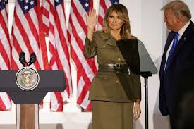 Melania trump's official facebook page. Melaniya Tramp Spich Druzhini Prezidenta Ssha Glavkom