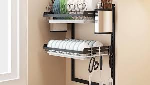 Untuk meja dapur, lebar yang ideal adalah 50 cm hingga 70 cm. Rak Piring Kitchen Set Blog Qhomemart