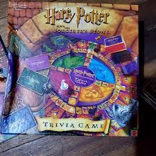 Test your knowledge on all of harry potter and the sorcerer's stone. Harry Potter Sorcerers Stone Trivia Game By Mattel Hobbies Toys Toys Games On Carousell