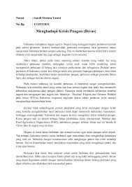 Doc Menghadapi Krisis Pangan Sandi Orenza Yasmi Academia Edu