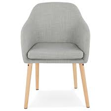 Alessia eiffel ess stuhl gerippt ds plastik skandinavisch stil gebogen komfort. Skandinavische Stuhl Mit Armlehnen Anabelle In Stoff Hellgrau