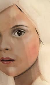 You'll have to indulge me with this one. A previous oil of my Kiwi  grandsons first haircut.