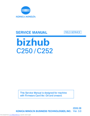 On this tab, you will find the applicable drivers for your item or in the lack of any type of drivers. Konica Minolta Bizhub C252 Manuals Manualslib