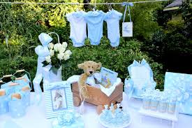 When you choose decorations, consider the theme of the baby shower that you will use to be able to help inspire the decor. Boy Baby Shower Picnic Decoration Ideas Novocom Top