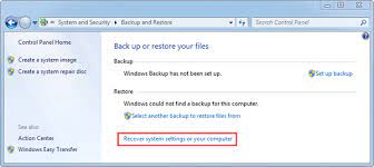 Each performs a different type of recovery. How To Reset Windows 7 To Factory Settings Without Install Disc Password Recovery