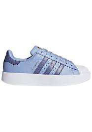 Browse colors and styles for men, women & kids and buy this timeless look today. Adidas Originals Superstar Bold Sneaker Fur Damen Blau Planet Sports