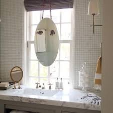 Bathroom Mirror In Front Of Window Design Decor Photos Pictures Ideas Inspiration Paint Colors Diy Bathroom Remodel Bathrooms Remodel Bathroom Windows