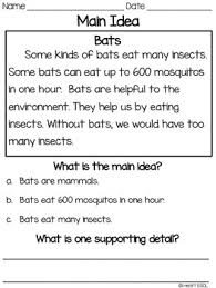 Grade 3 language arts worksheets. 33 Main Idea And Supporting Details Worksheet Worksheet Resource Plans