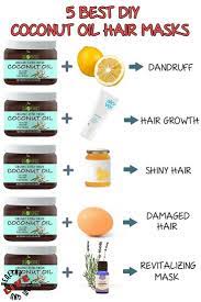 Top 5 Best Diy Coconut Oil Hair Masks For Every Hair Trouble Coconut Oil Hair Coconut Oil Hair Growth Coconut Oil Hair Mask Diy