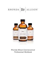 Rhonda allison grape seed hydrating serum 1 oz. Rhonda Allison Cosmeceutical Professional Workbook