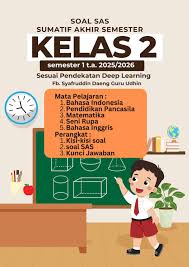Soal SAS ( Sumatif Akhir Semester) Kelas 6 Lengkap semua MAPEL, kunci dan  kisi-kisi Semester 1 2025/2026 File WORD bisa di edit silakan cek link WA dan  File di komentar