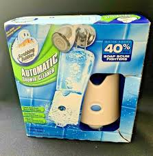 Scrubbing Bubbles Automatic Shower Cleaner Kit W 1 Refill Bottle Hanging Hook Scrubbingbubbles Shower Cleaner Scrubbing Bubbles Cleaning Kit