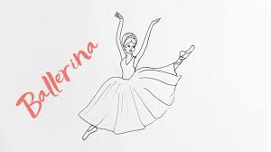 How To Draw A Simple Ballerina Youtube Grab a fashion magazine or try a google. how to draw a simple ballerina