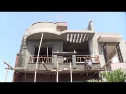Blue and white dining room. à¤² à¤• Double Plaster à¤® à¤• à¤Ÿà¤¨ à¤š à¤¹ à¤ à¤¯ Single à¤ª à¤² à¤¸ à¤¤à¤° à¤® Youtube Simple House Exterior Design Simple House Exterior House Design Pictures
