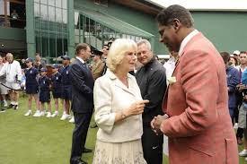 Vijay amritraj on champions tennis league and roger federer. Wimbledon On Twitter Indian Tennis Legend Vijay Amritraj Joined The Duchess Of Cornwall S Welcoming Committee At Wimbledon This Morning Http T Co N6nshiu5ut