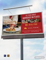 Download 15 Restaurant Billboard Templates Editable Psd Ai Format Downloads Free Premium Templates