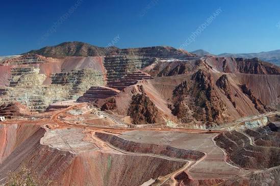 morenci mine - Keyword Search - Science Photo Library
