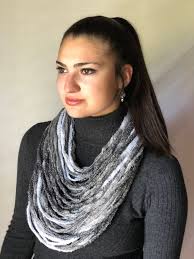 Wunderlich Works, Wunderlichscarves, Infinity Scarf, Lightweight Scarf,  Scarves for Women, Layered Scarf, Scarf, Women's Accessories