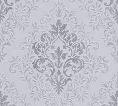 Vliestapete Jette Joop Barock Blaugrau Glanz 33924 3 Tapeten Ornament Tapete Barock Tapete