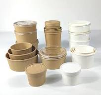 Ensaladeras para llevar Papel | Vajilla Biodegradable Bioleader