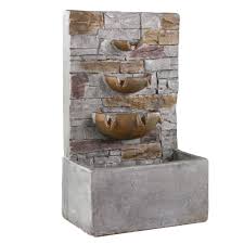 Payson Glass Reinforced Concrete Outdoor Fountain Outdoor Fountain Fountains Outdoor Rustic Outdoor Fountains