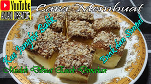 Resep dan cara membuat kue jungkir balik bahan a: Cara Membuat Kue Jungkir Balik Yang Simpel Dan Enak Youtube
