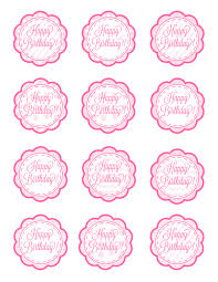All you have to do is download the artwork, print it and cut using a circle die cutter. Sang Juragan Template Birthday Cake Topper Printable