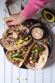 So fast, so easy, yet so fresh and flavorful that you'll feel like you are being treated at the chicest taqueria! Vegan Fish Tacos Wfpb Oil Free Ve Eat Cook Bake