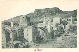 Old Postcard Of Mostar