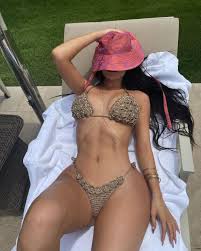 Kylie Jenner Lounges In Revealing Crochet Bikini People Com