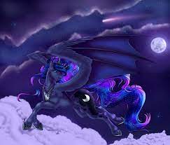 1555131 Artist Crazyaniknowit Bat Wings Hybrid Wings Moon Pony Princess Luna Safe Solo Derpibooru My Littl Princess Luna Pony Mermaids And Mermen