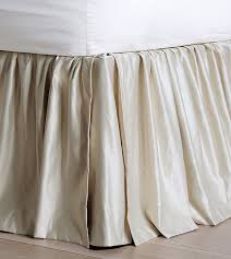 White cotton ruffles king bedskirt : Jolene Ruffled Bed Skirt Eastern Accents