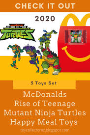 Mcdonalds Rise Of Teenage Mutant Ninja Turtles Tmnt Toys 2020 In 2020 Happy Meal Toys Teenage Mutant Ninja Turtles Ninja Turtle Toys