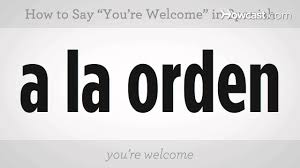 May 06, 2019 · beginning spanish students are tempted to think that because querer is a verb that often means to want—you can go to a restaurant and tell the waiter that you want a coffee by saying quiero un café—that it isn't a good word for using to express romantic love. How To Say You Re Welcome Spanish Lessons Youtube