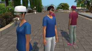 so apparently townies can generate without faces : rthesims