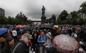 Noticias destacadas de manifestaciones hoy. Manifestaciones En Contra De La Eternizacion De Putin En El Poder Hoy