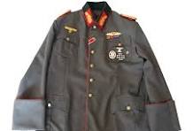 GERMAN WW2 M1941 HEER GENERAL FIELD GREY GABARDINE TUNIC