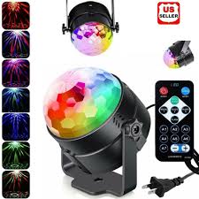 Disco Party Lights Strobe Led Dj Ball Sound Activated Bulb Dance Led Lamp Decoration Walmart Com Disco Party Lights Disco Lights Party Lights